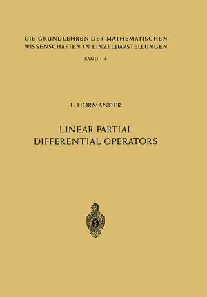 Buchcover Linear Partial Differential Operators | Lars Hörmander | EAN 9783642461750 | ISBN 3-642-46175-1 | ISBN 978-3-642-46175-0