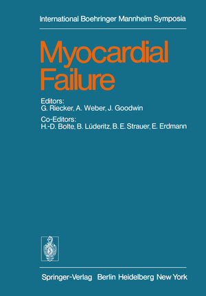Buchcover Myocardial Failure  | EAN 9783642463525 | ISBN 3-642-46352-5 | ISBN 978-3-642-46352-5