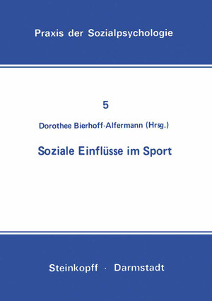 Buchcover Soziale Einflüsse im Sport  | EAN 9783642470561 | ISBN 3-642-47056-4 | ISBN 978-3-642-47056-1