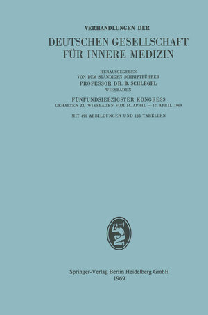 Buchcover 75. Kongreß | Professor Dr. B. Schlegel | EAN 9783642470851 | ISBN 3-642-47085-8 | ISBN 978-3-642-47085-1