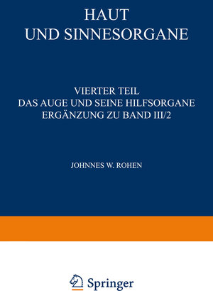 Buchcover Haut und Sinnesorgane  | EAN 9783642481574 | ISBN 3-642-48157-4 | ISBN 978-3-642-48157-4
