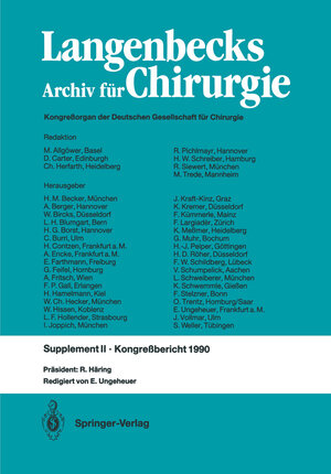 Buchcover Deutsche Gesellschaft für Chirurgie  | EAN 9783642481635 | ISBN 3-642-48163-9 | ISBN 978-3-642-48163-5