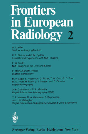 Buchcover Frontiers in European Radiology  | EAN 9783642483226 | ISBN 3-642-48322-4 | ISBN 978-3-642-48322-6