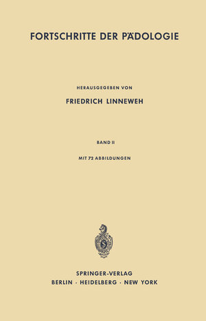 Buchcover Fortschritte der Pädologie  | EAN 9783642490309 | ISBN 3-642-49030-1 | ISBN 978-3-642-49030-9