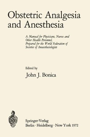 Buchcover Obstetric Analgesia and Anesthesia  | EAN 9783642495236 | ISBN 3-642-49523-0 | ISBN 978-3-642-49523-6
