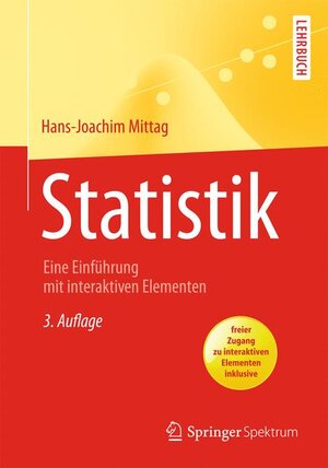 Buchcover Statistik | Hans-Joachim Mittag | EAN 9783642543869 | ISBN 3-642-54386-3 | ISBN 978-3-642-54386-9