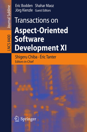 Buchcover Transactions on Aspect-Oriented Software Development XI  | EAN 9783642550997 | ISBN 3-642-55099-1 | ISBN 978-3-642-55099-7