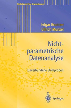 Buchcover Nichtparametrische Datenanalyse | Edgar Brunner | EAN 9783642561511 | ISBN 3-642-56151-9 | ISBN 978-3-642-56151-1