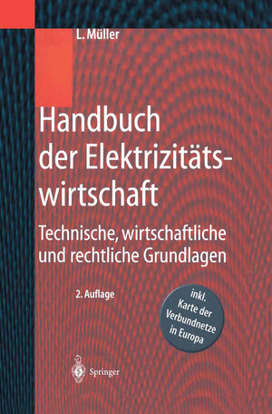 Buchcover Handbuch der Elektrizitätswirtschaft | Leonhard Müller | EAN 9783642568053 | ISBN 3-642-56805-X | ISBN 978-3-642-56805-3