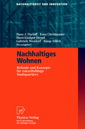 Buchcover Nachhaltiges Wohnen  | EAN 9783642575037 | ISBN 3-642-57503-X | ISBN 978-3-642-57503-7