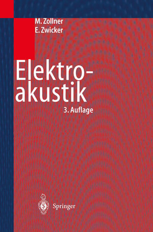 Buchcover Elektroakustik | Manfred Zollner | EAN 9783642580031 | ISBN 3-642-58003-3 | ISBN 978-3-642-58003-1