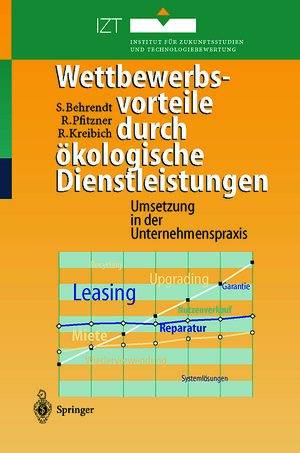 Buchcover Wettbewerbsvorteile durch ökologische Dienstleistungen | Siegfried Behrendt | EAN 9783642585449 | ISBN 3-642-58544-2 | ISBN 978-3-642-58544-9