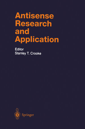 Buchcover Antisense Research and Application  | EAN 9783642587856 | ISBN 3-642-58785-2 | ISBN 978-3-642-58785-6