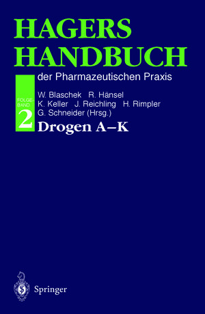 Buchcover Hagers Handbuch der Pharmazeutischen Praxis  | EAN 9783642589287 | ISBN 3-642-58928-6 | ISBN 978-3-642-58928-7