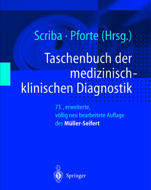 Buchcover Taschenbuch der medizinisch-klinischen Diagnostik  | EAN 9783642595912 | ISBN 3-642-59591-X | ISBN 978-3-642-59591-2