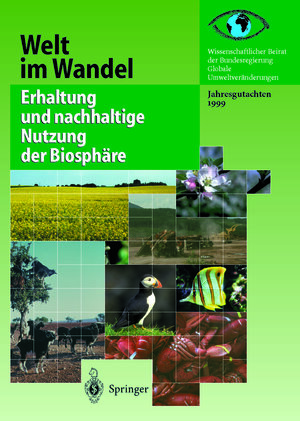 Buchcover Erhaltung und nachhaltige Nutzung der Biosphäre  | EAN 9783642597558 | ISBN 3-642-59755-6 | ISBN 978-3-642-59755-8