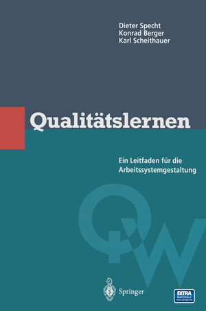 Buchcover Qualitätslernen | Dieter Specht | EAN 9783642604515 | ISBN 3-642-60451-X | ISBN 978-3-642-60451-5