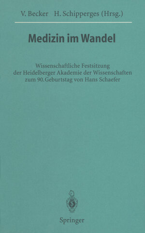 Buchcover Medizin im Wandel  | EAN 9783642607851 | ISBN 3-642-60785-3 | ISBN 978-3-642-60785-1