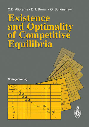 Buchcover Existence and Optimality of Competitive Equilibria | Charalambos D. Aliprantis | EAN 9783642615214 | ISBN 3-642-61521-X | ISBN 978-3-642-61521-4
