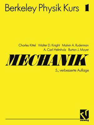 Buchcover Mechanik | Charles Kittel | EAN 9783642635007 | ISBN 3-642-63500-8 | ISBN 978-3-642-63500-7
