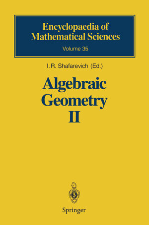 Buchcover Algebraic Geometry II | EAN 9783642646072 | ISBN 3-642-64607-7 | ISBN 978-3-642-64607-2