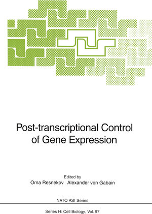 Buchcover Post-transcriptional Control of Gene Expression | EAN 9783642646096 | ISBN 3-642-64609-3 | ISBN 978-3-642-64609-6