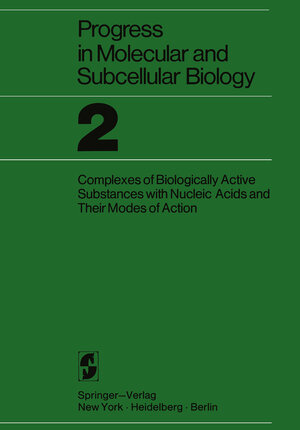 Buchcover Proceedings of the Research Symposium on Complexes of Biologically Active Substances with Nucleic Acids and Their Modes of Action | Robert E. Rhoads | EAN 9783642651410 | ISBN 3-642-65141-0 | ISBN 978-3-642-65141-0