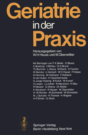 Buchcover Geriatrie in der Praxis  | EAN 9783642660009 | ISBN 3-642-66000-2 | ISBN 978-3-642-66000-9