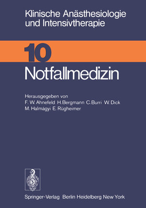 Buchcover Notfallmedizin  | EAN 9783642663017 | ISBN 3-642-66301-X | ISBN 978-3-642-66301-7