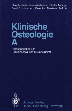 Buchcover Klinische Osteologie · A  | EAN 9783642669392 | ISBN 3-642-66939-5 | ISBN 978-3-642-66939-2