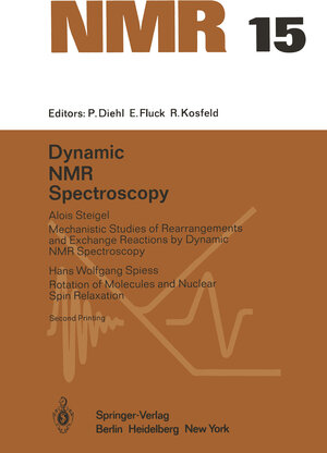 Buchcover Dynamic NMR Spectroscopy  | EAN 9783642669637 | ISBN 3-642-66963-8 | ISBN 978-3-642-66963-7