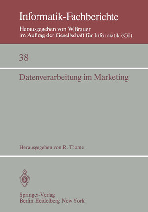 Buchcover Datenverarbeitung im Marketing  | EAN 9783642679537 | ISBN 3-642-67953-6 | ISBN 978-3-642-67953-7