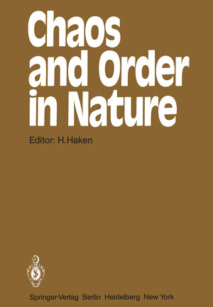 Buchcover Chaos and Order in Nature  | EAN 9783642683046 | ISBN 3-642-68304-5 | ISBN 978-3-642-68304-6
