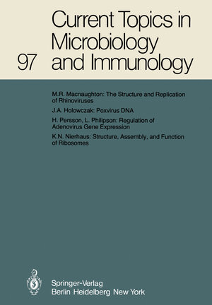 Buchcover Current Topics in Microbiology and Immunology | W. Henle | EAN 9783642683206 | ISBN 3-642-68320-7 | ISBN 978-3-642-68320-6