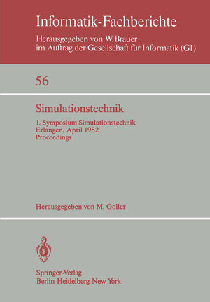 Buchcover Simulationstechnik | EAN 9783642686023 | ISBN 3-642-68602-8 | ISBN 978-3-642-68602-3