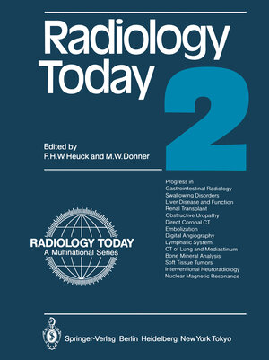 Buchcover Radiology Today | Friedrich H. W. Heuck | EAN 9783642687082 | ISBN 3-642-68708-3 | ISBN 978-3-642-68708-2