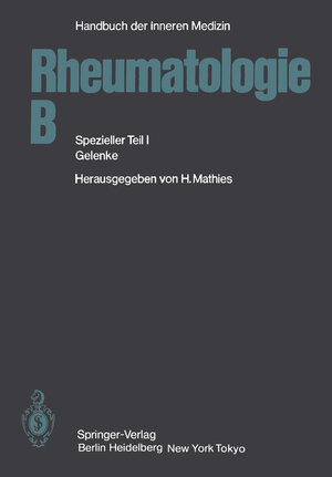 Buchcover Rheumatologie B | H. Hofmann | EAN 9783642687822 | ISBN 3-642-68782-2 | ISBN 978-3-642-68782-2