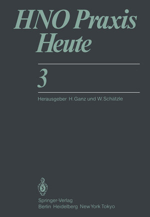 Buchcover HNO Praxis Heute  | EAN 9783642690785 | ISBN 3-642-69078-5 | ISBN 978-3-642-69078-5