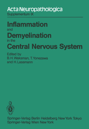 Buchcover Inflammation and Demyelination in the Central Nervous System  | EAN 9783642690945 | ISBN 3-642-69094-7 | ISBN 978-3-642-69094-5