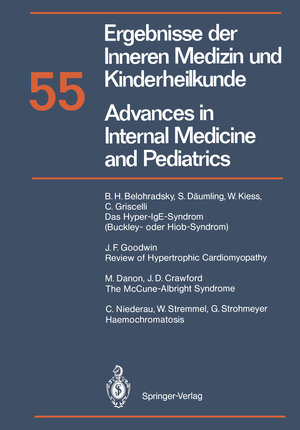 Buchcover Ergebnisse der Inneren Medizin und Kinderheilkunde / Advances in Internal Medicine and Pediatrics | P. Frick | EAN 9783642710520 | ISBN 3-642-71052-2 | ISBN 978-3-642-71052-0