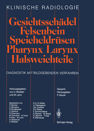 Buchcover Gesichtsschädel Felsenbein · Speicheldrüsen · Pharynx · Larynx Halsweichteile  | EAN 9783642718038 | ISBN 3-642-71803-5 | ISBN 978-3-642-71803-8