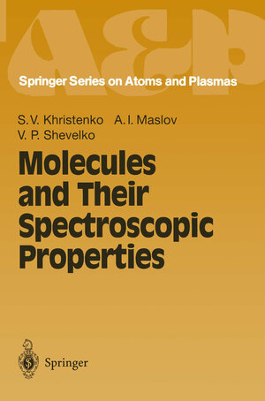 Buchcover Molecules and Their Spectroscopic Properties | Sergei V. Khristenko | EAN 9783642719486 | ISBN 3-642-71948-1 | ISBN 978-3-642-71948-6