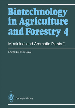 Buchcover Medicinal and Aromatic Plants I | Y. P. S. Bajaj | EAN 9783642730283 | ISBN 3-642-73028-0 | ISBN 978-3-642-73028-3