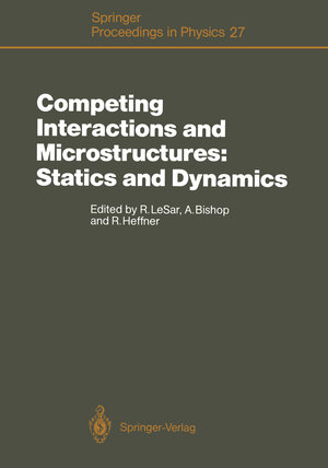Buchcover Competing Interactions and Microstructures: Statics and Dynamics | EAN 9783642735004 | ISBN 3-642-73500-2 | ISBN 978-3-642-73500-4