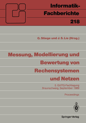 Buchcover Messung, Modellierung und Bewertung von Rechensystemen und Netzen  | EAN 9783642750793 | ISBN 3-642-75079-6 | ISBN 978-3-642-75079-3