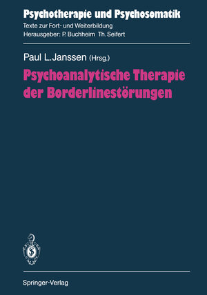 Buchcover Psychoanalytische Therapie der Borderlinestörungen  | EAN 9783642758096 | ISBN 3-642-75809-6 | ISBN 978-3-642-75809-6