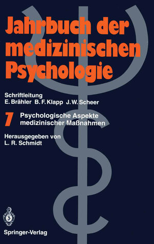 Buchcover Psychologische Aspekte medizinischer Maßnahmen  | EAN 9783642767654 | ISBN 3-642-76765-6 | ISBN 978-3-642-76765-4
