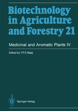 Buchcover Medicinal and Aromatic Plants IV | Y. P. S. Bajaj | EAN 9783642770067 | ISBN 3-642-77006-1 | ISBN 978-3-642-77006-7