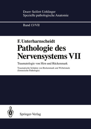 Buchcover Pathologie des Nervensystems VII | F. Unterharnscheidt | EAN 9783642771422 | ISBN 3-642-77142-4 | ISBN 978-3-642-77142-2