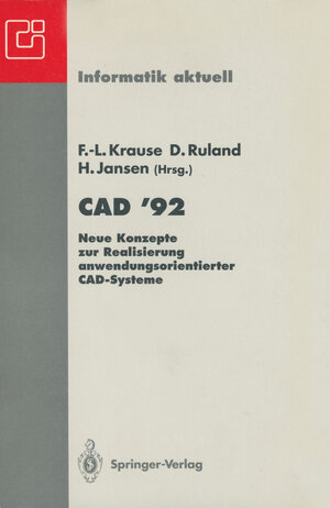 Buchcover CAD ’92  | EAN 9783642775314 | ISBN 3-642-77531-4 | ISBN 978-3-642-77531-4